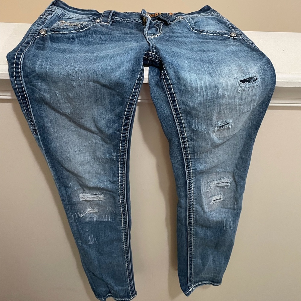 Rock Revival Ankle Skinny Jeans 24